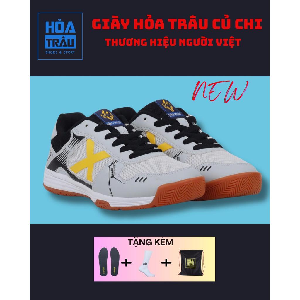 [Tặng kèm vớ, túi đựng giày] Giày Sneaker Sport Cầu Lông Chuyên Dụng HT025 Chính Hãng HỎA TRÂU