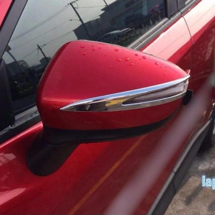 Gương Chiếu Hậu Bên Dải Trang Trí Dán Bao Viền / Có Lỗ Bật Mô Hình Cho Xe Mazda CX5 CX-5 2015 2016 A