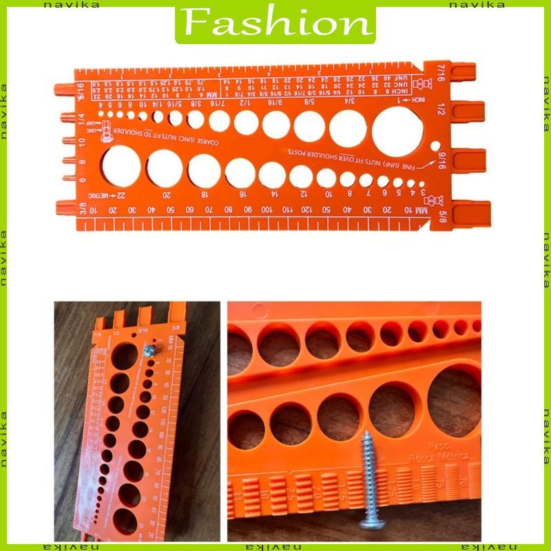 NA Bolt Nut Thread Checker Thread Test Gauges Công cụ đo kích thước mét