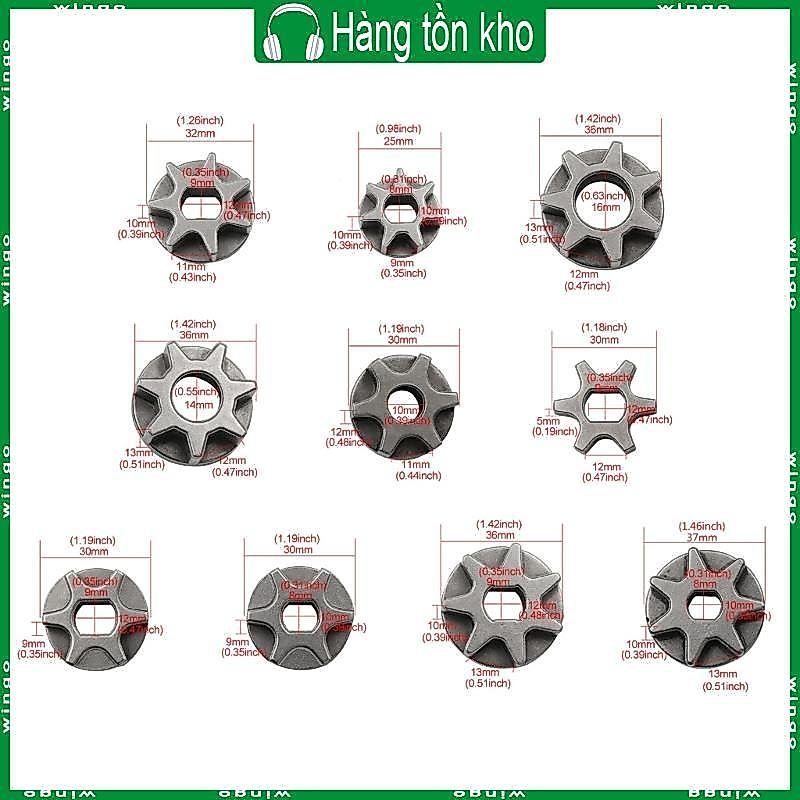 CHIẾN THẮNG Cho 5016 6018 Gear Asterisk Xích Điện Cưa Xích Xích Bánh Xích