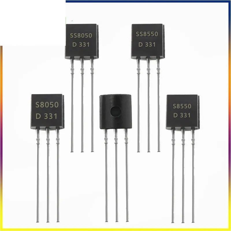 Triode S8050 SS8050 S8550 SS8550 NPN / PNP Loại Transistor Cắm In-Line T