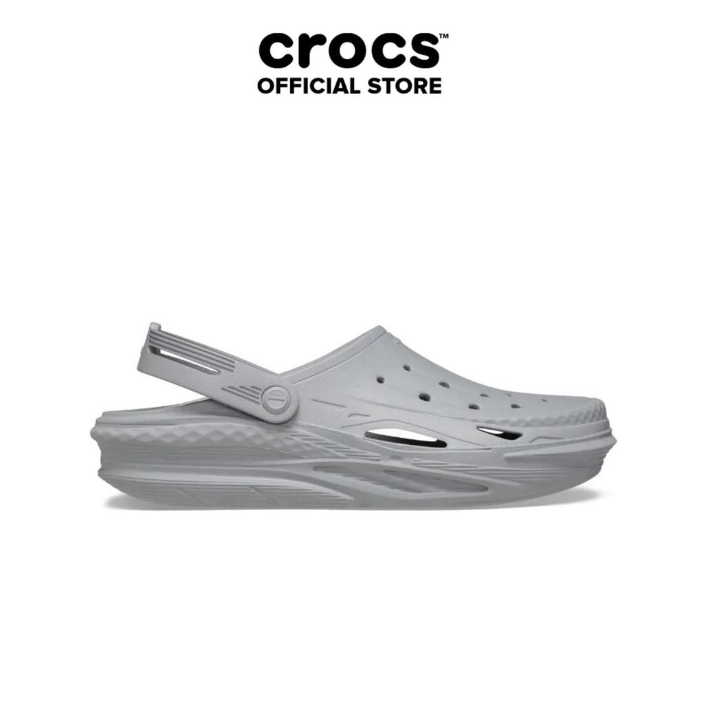 Giày Clog Unisex Crocs Off Grid - Light Grey - 209501-007