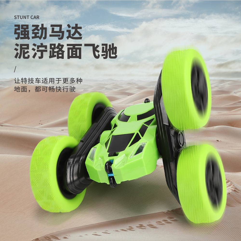 New Product~Hot Sale2.4G Remote control drift roll-over car with lights, all-time four-wheel drive t