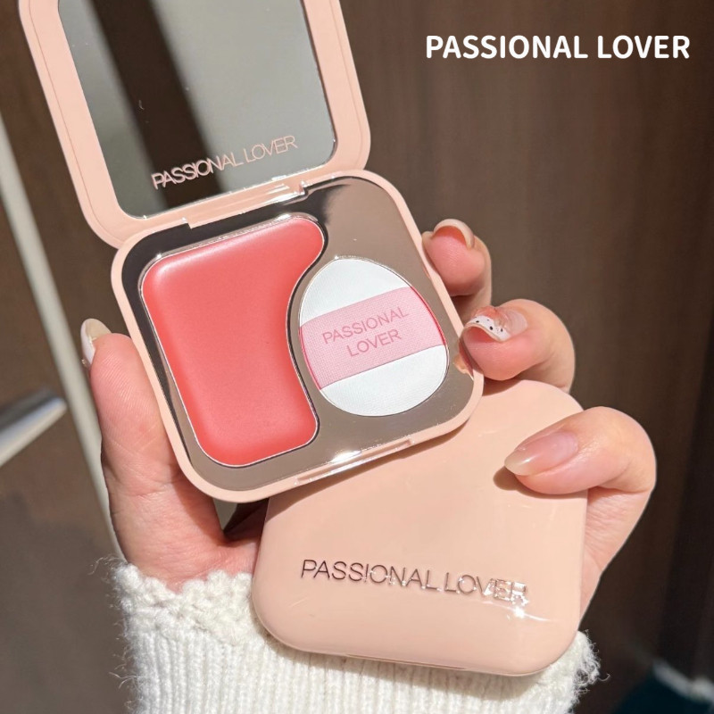PASSIONAL LOVER Phấn má hồng dạng kem đa năng Làm trắng da đa năng Màu khỏa thân
