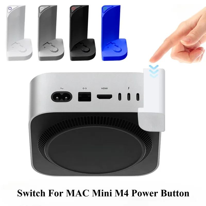 Dành Cho MAC Mini M4 Nút Nguồn Chất Liệu ABS Nút Kết Nối Nguồn Cho MAC Mini M4 Nút Phụ Kiện