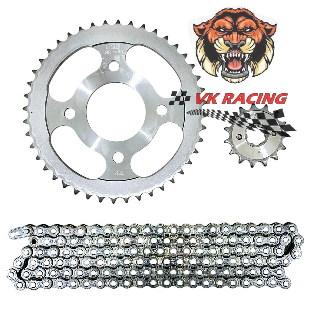 Bộ nhông sên đĩa NSD xích sên TLT thái lan winner v1-v2-v3-v4 - winner X - winner R (Trắng 428S 15-4
