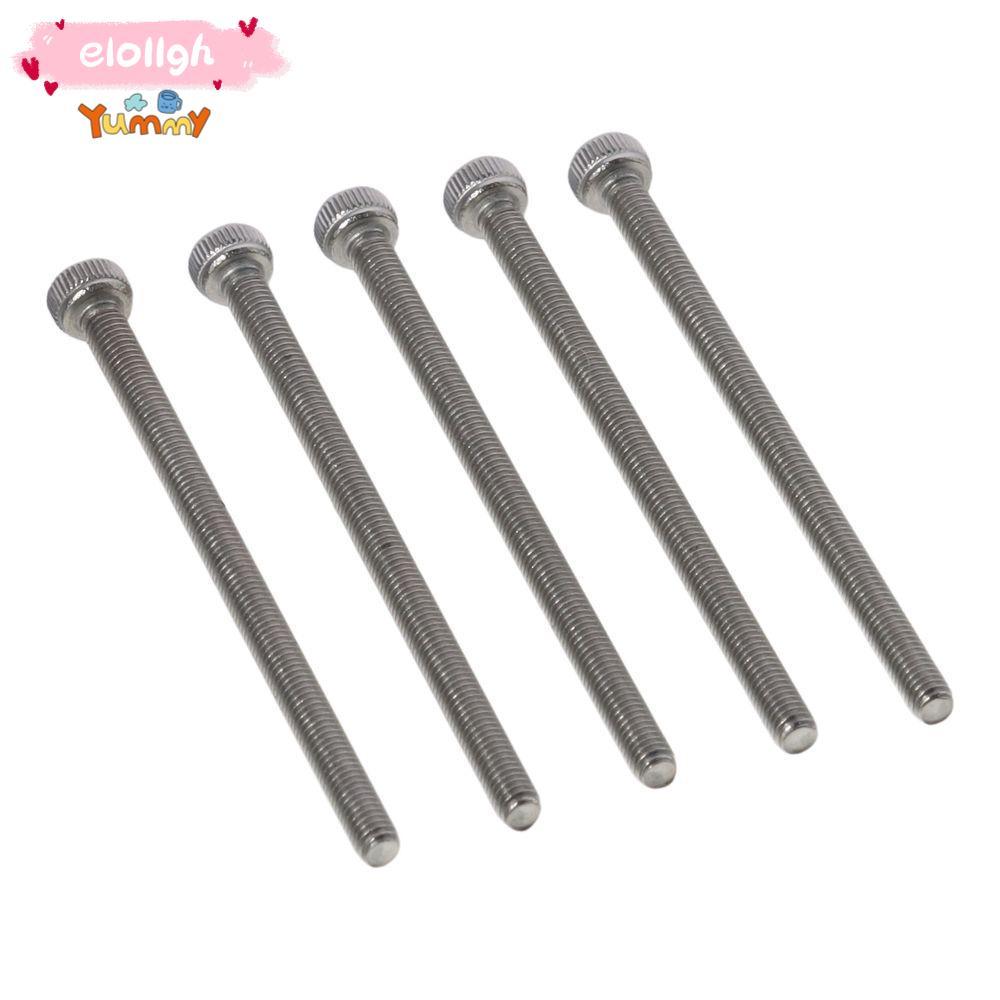 ELO11 20 Chiếc Ốc Vít Máy, Thép Không Gỉ 304 M3x50 Mm Ổ Cắm Đầu Nắp Vít, Bạc Bền Vít Countersunk Máy