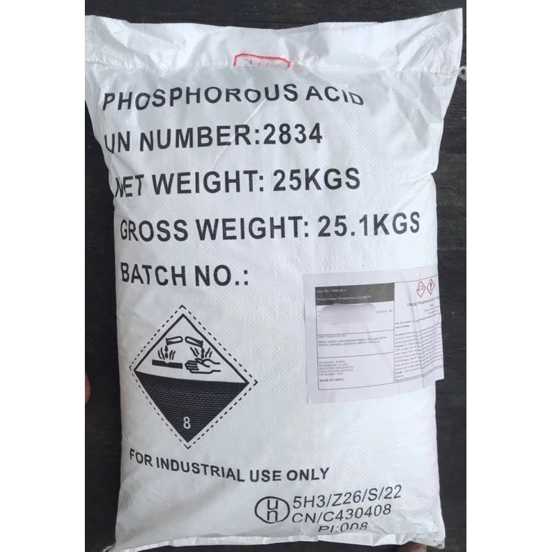 LÂN 86 - AXIT PHOSPHOROUS- H3PO3 bao25kg