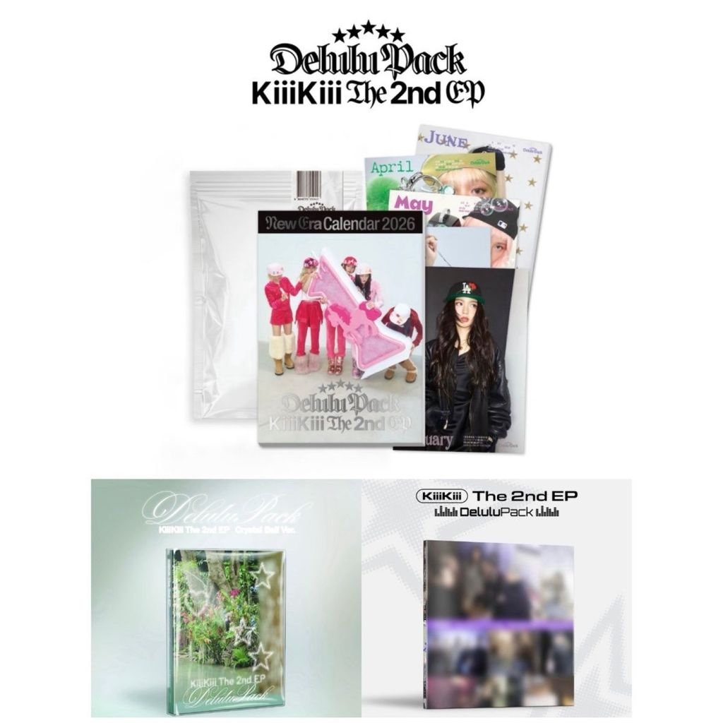[Album KiiiKiii] Sản phẩm chính hãng của Delulu Pack