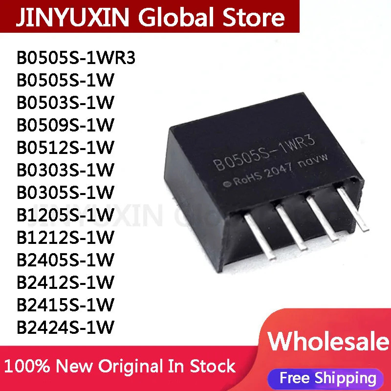 5 Chiếc B0505S-1WR3 B0505S B0503S B0509S B0512S B0303S B0305S B1205S B1212S B2405S B224S B224S 1W Hà