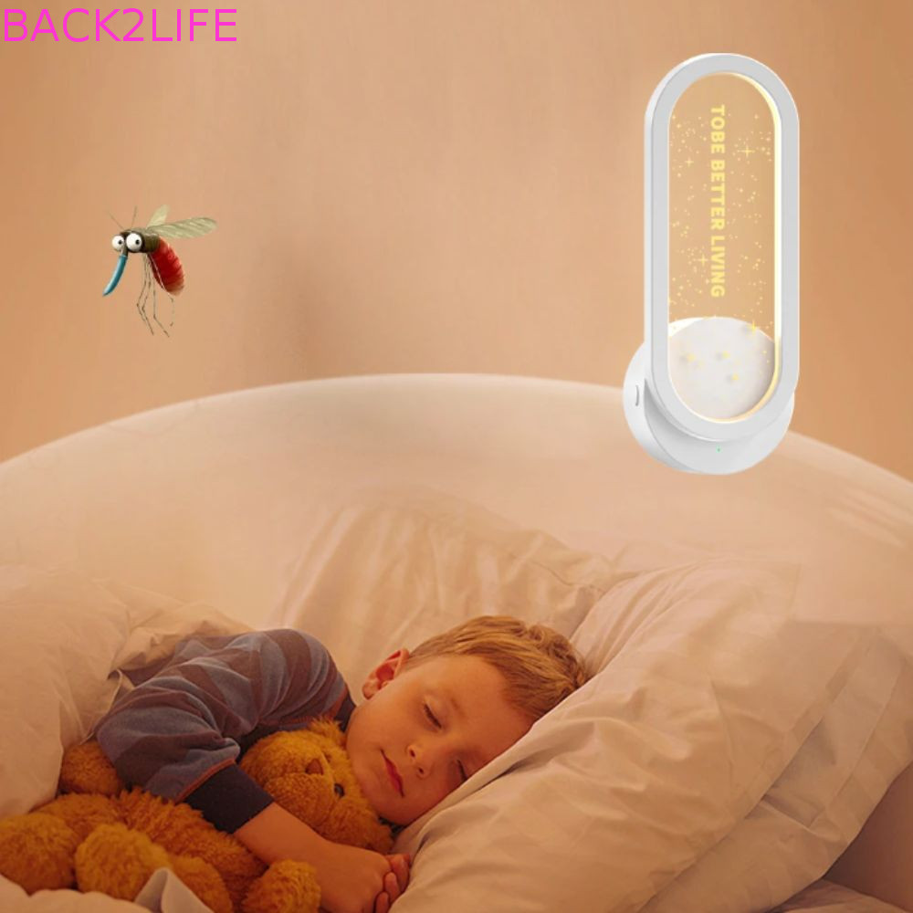 Máy lọc không khí ion BACK2LIFE, phích cắm điện tử EU Plug Starry Sky Lamp, Bugs Capture Plug-in Typ