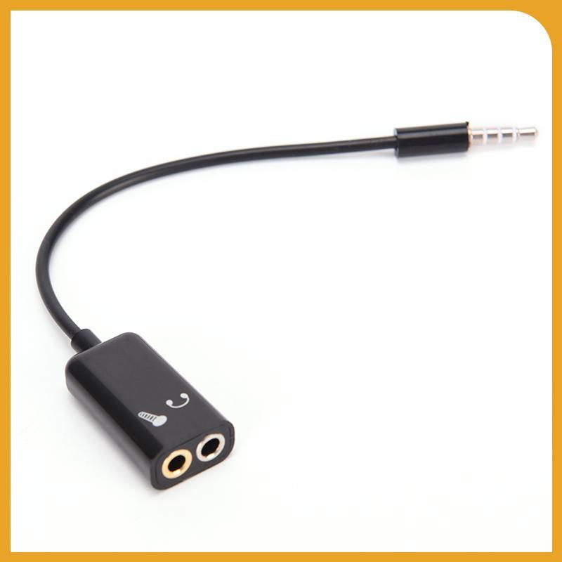Bộ chuyển đổi cáp Mic Audio ja sang tai nghe Micro Y Splitter