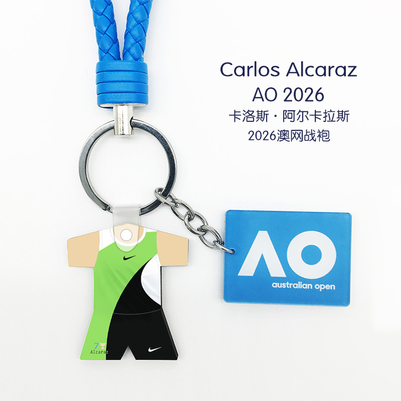 Alcaraz 2026 Úc Pháp Wenmei.com Tro Móc Khóa Alcaraz Tennis Grand Slam Túi Treo Quà Tặng