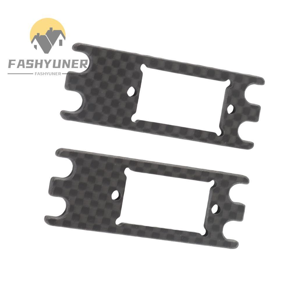 FASHYUNER 2 Cái / bộ Tấm chuyển đổi servo, Tấm chuyển đổi servo sợi Carbon dễ dàng lắp đặt nhẹ, Nâng