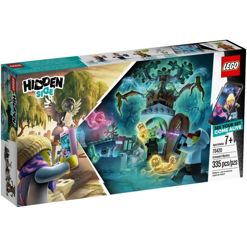LEGO HIDDEN SIDE 70420 Đồ Chơi Lắp Ráp Nghĩa Địa Bí Ẩn