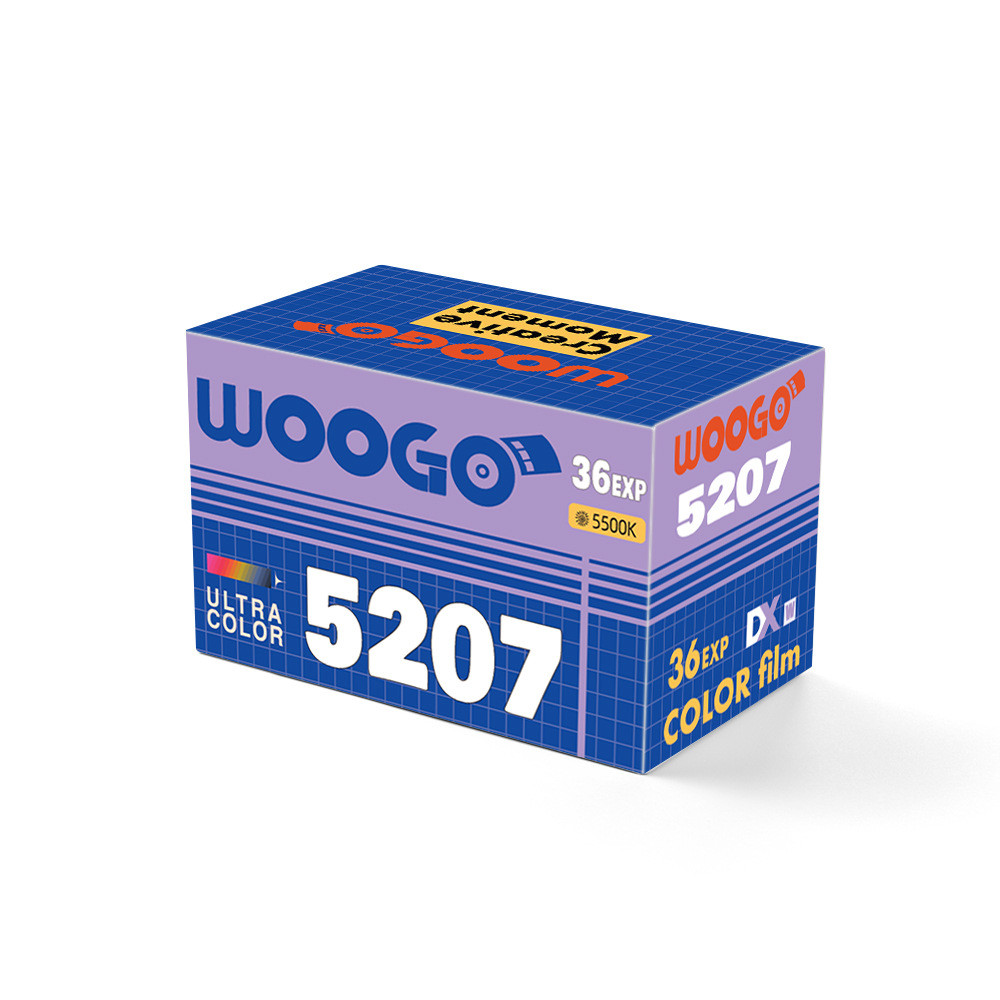 Phim ảnh chuyển động màu Kodak 5207 WOOGO 5207 Phim âm màu