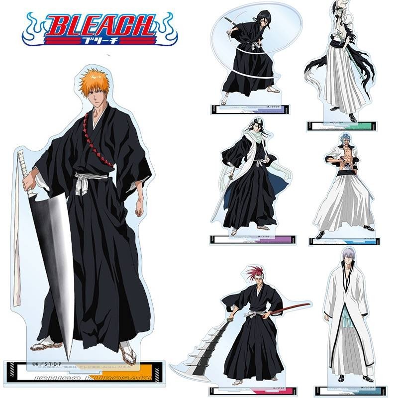 Mô Hình Acrylic Bleach – Standee Ichigo, Uryuu, Orihime, Trang Trí Bàn, Phụ Kiện Anime, Quà Tặng [BL