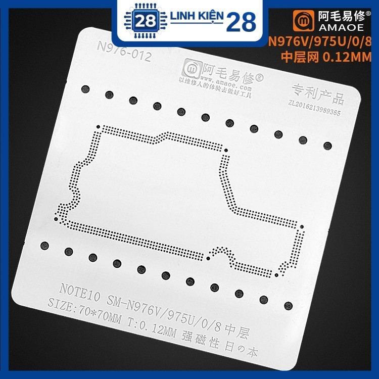Vỉ nối chân viền main Note 10+ N976V N975U/0/8 (mã N976-012). linhkien_28