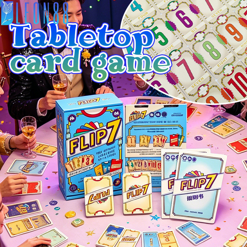 Hàng mới vềFlip 7 Board Game Flip 7 Độc Đáo Với May Mắn + Chiến Lược Sử Dụng Di Động Cho Đảng Gia Đì