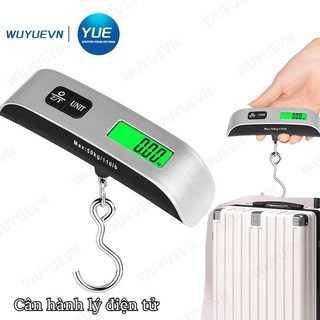Cân hành lý kỹ thuật số di động, Cân điện tử mini treo, 50 kg/110 lb, Màn hình LCD