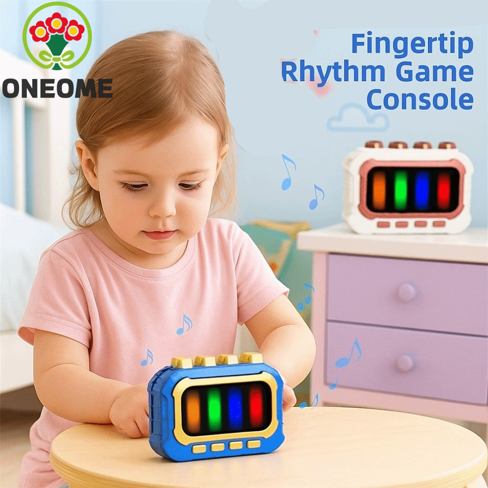 ONEOME Kid Fingertip Fidget Toy, Light Up Hand Speed Training Music Rhythm Game, Đồ chơi tập trung G