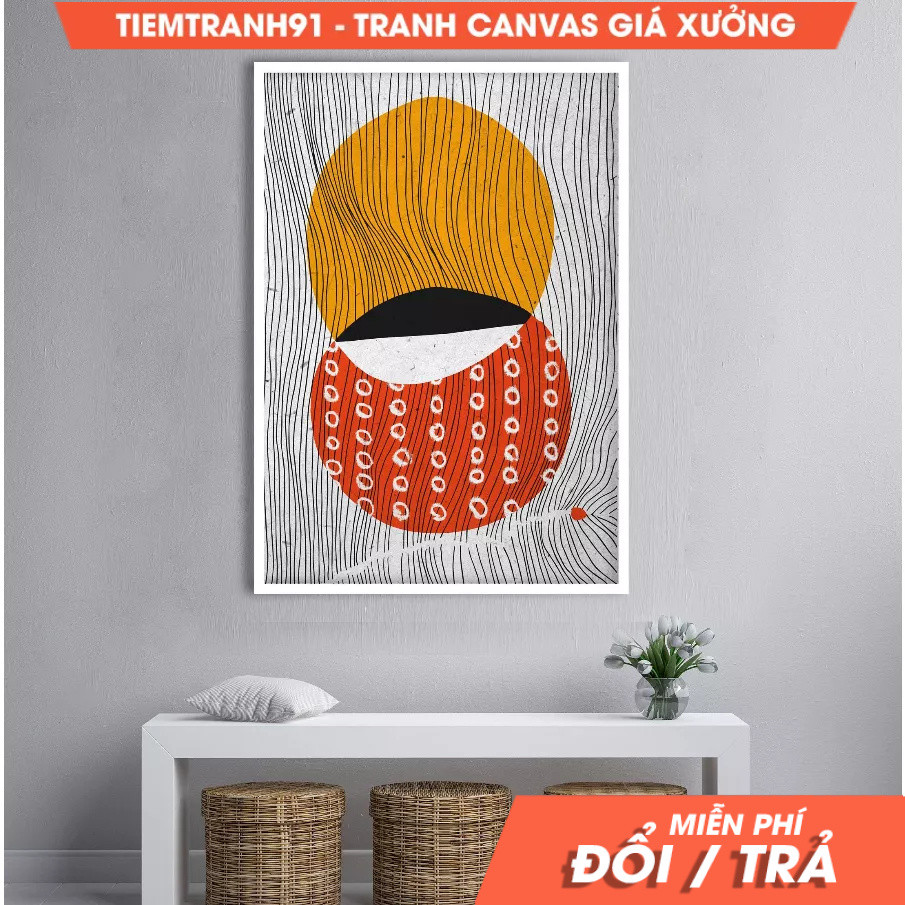 Tranh treo tường, African Art, Contemporary African Motive Art, Colorful Abstract Ethnic, African Pa