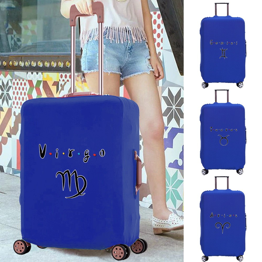 Luggage Protector Luggage Cover Dust Proof Travel Elastic Suitcase Protective Cover constellation Se