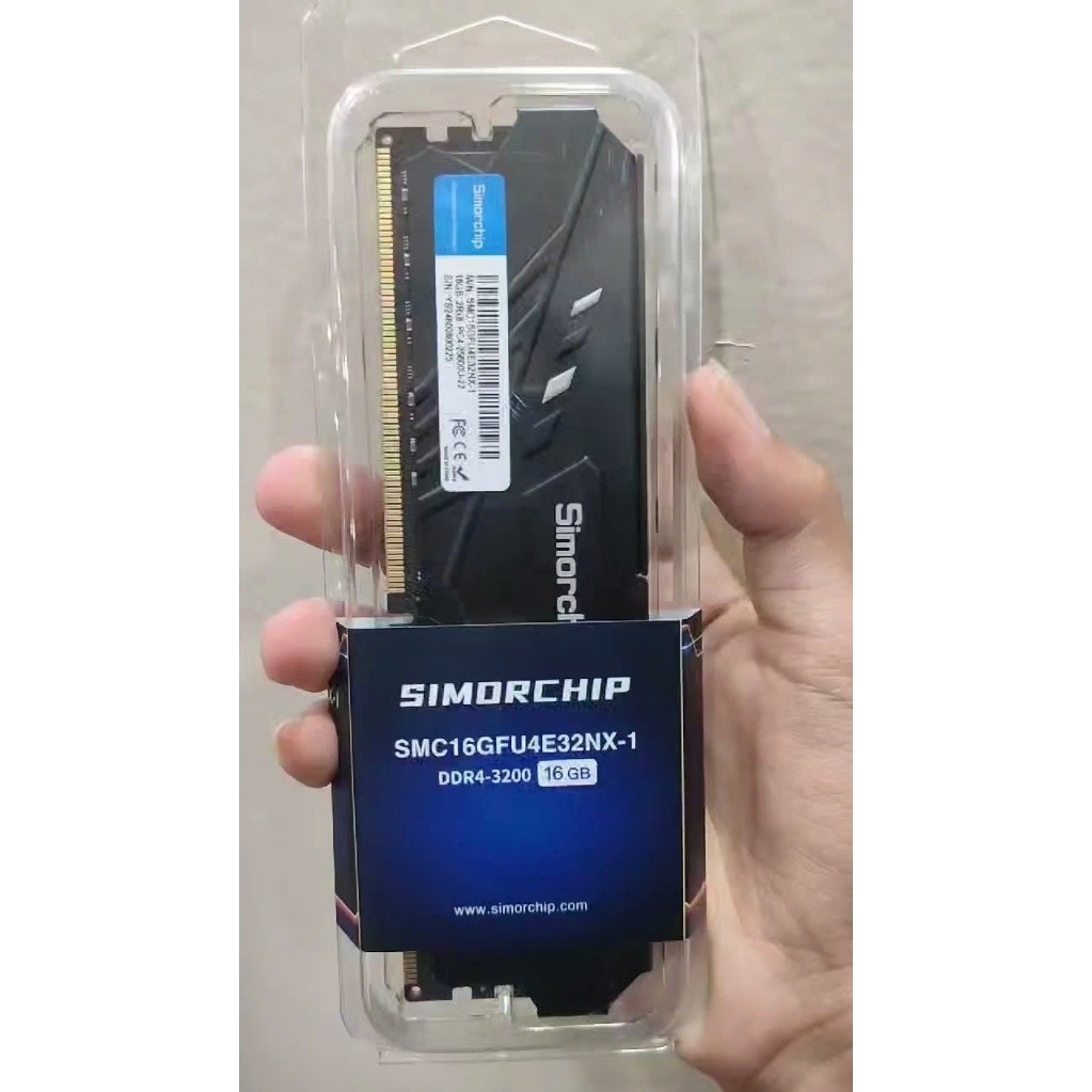 RAM SIMORCHIP D4 16GB 3200MHz CHIP INTEL/AMD - Bảo hành 60 tháng