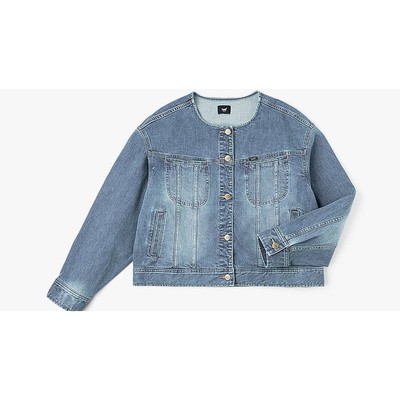 LEE - Áo khoác denim nữ tay dài Modern Seasonal_LWT011240209218-A09141