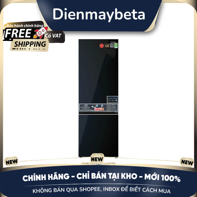 [KHÔNG BÁN QUA SHOPEE] Tủ lạnh Panasonic Inverter 300L NR-BV331CPKV