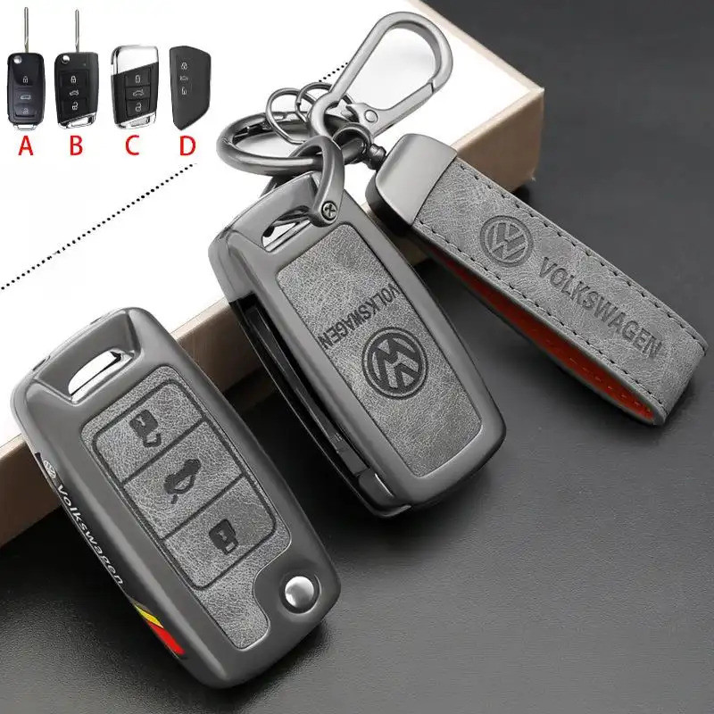 Hợp Kim Kẽm Xe Từ Xa Chìa Khóa Vỏ Dành Cho Xe Volkswagen Mới Magotan B8 Bộ Chìa Khóa Xe Passat CC Sa