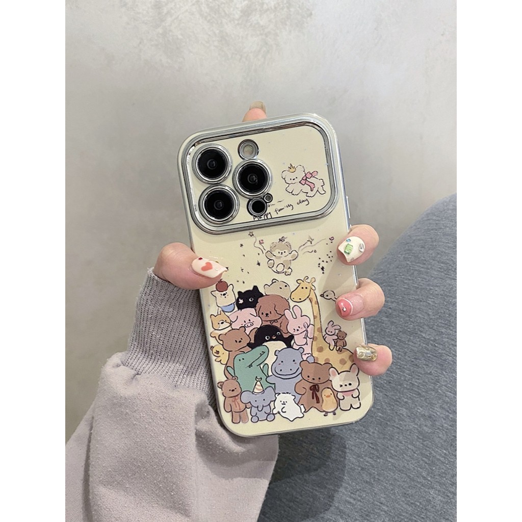 Vườn thú hươu cao cổ Thích hợp cho Ốp điện thoại iQOO15 / 13 / 12PRO NEO11 Silicone mềm Z10Turbo Vỏ 