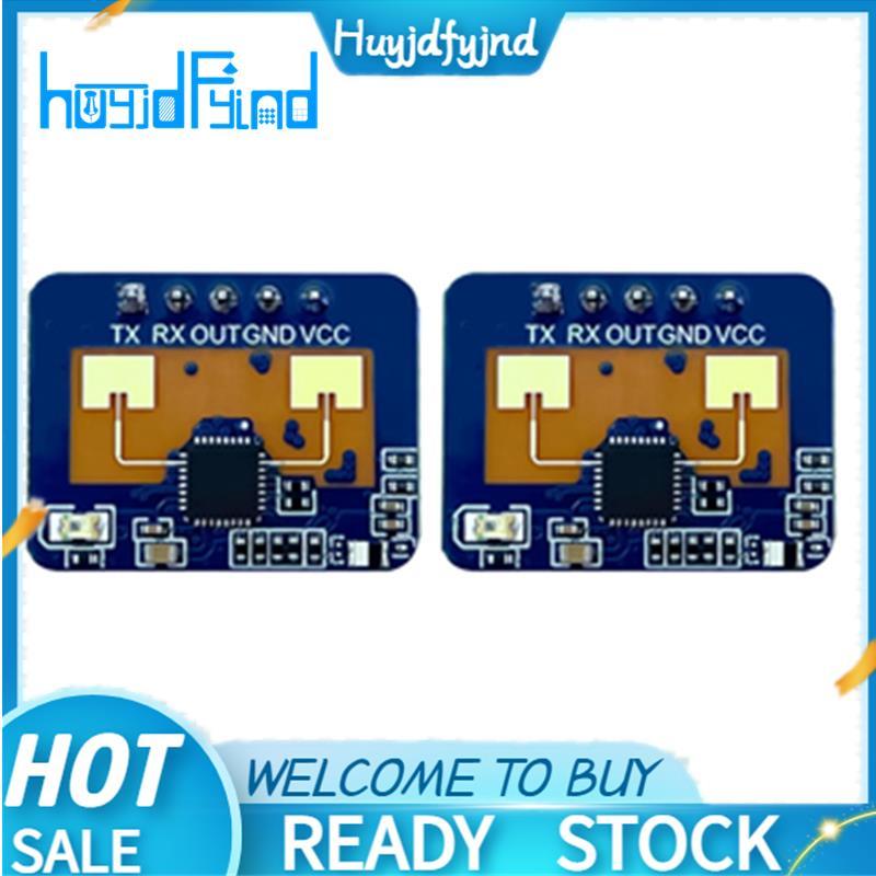 2 Cái 24G MmWave HLK-LD2410C Mô-đun phát hiện chuyển động cảm biến Radar hiện diện của con người