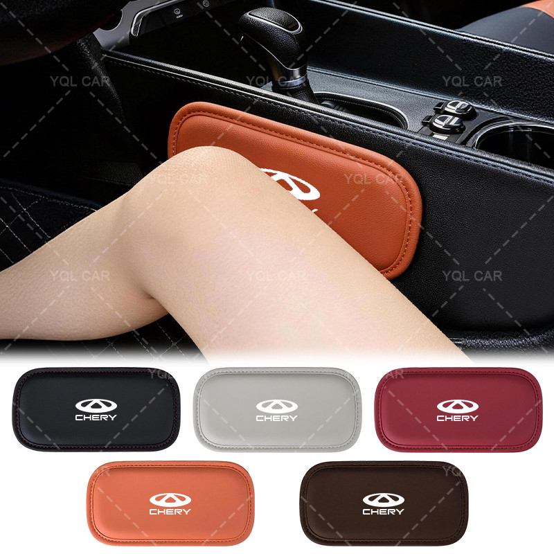 1 / 2 Chiếc Đa Năng Ghế Ô Tô Tay Vịn Chân Còn Lại Mềm Xe Khuỷu Tay Chiều Cao Miếng Lót Cho Chery Tig