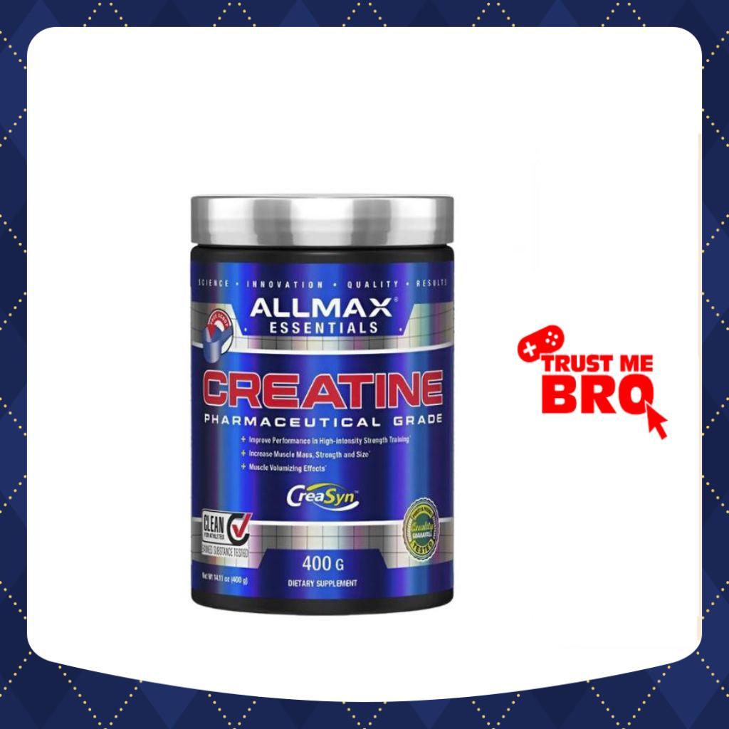 Bột Creatine (400g) ALLMAX Micronized - tinh khiết - chuẩn dược phẩm