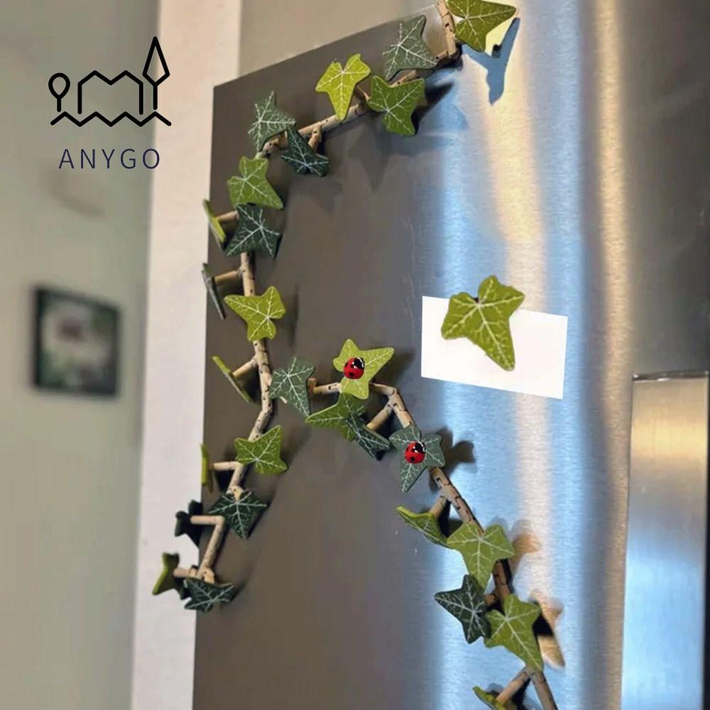 Nam châm YRBWDYZDH Ivy, Nam châm tủ lạnh ngộ nghĩnh In nam châm tủ lạnh Ivy tiếng Anh, với thân cây 