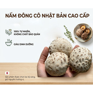 Nấm Đông Cô Nhật 500g khô [Natural Food Ohsawa]
