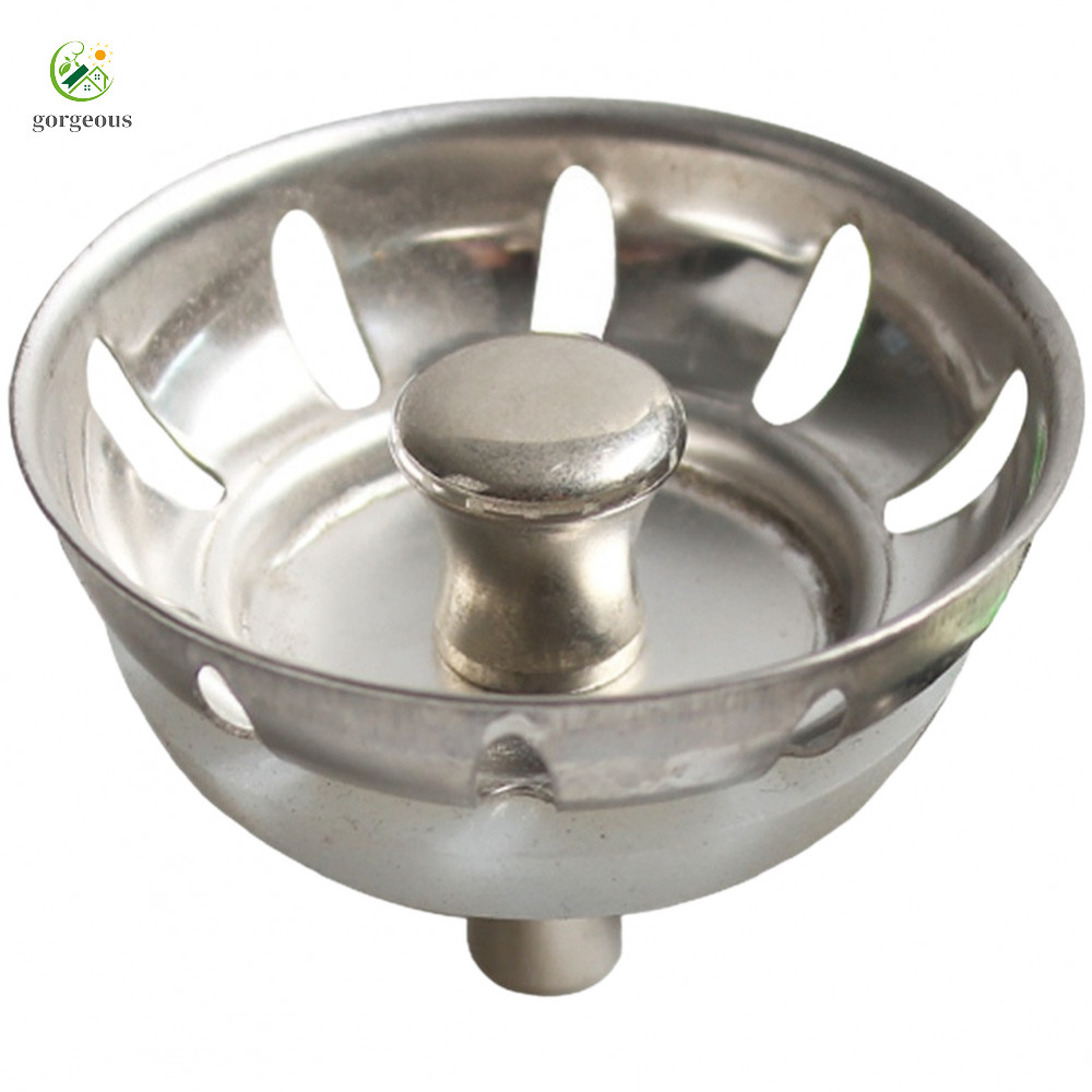 [FUXIN]Stainless Steel Sink Stopper 304 Stainless Steel Construction Home Improvement