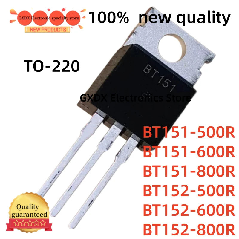 5 Chiếc BT151-500R BT151-600R BT151-800R BT152-500R BT151 BT152 TO-220 Hiệu Ứng Trường Transistor