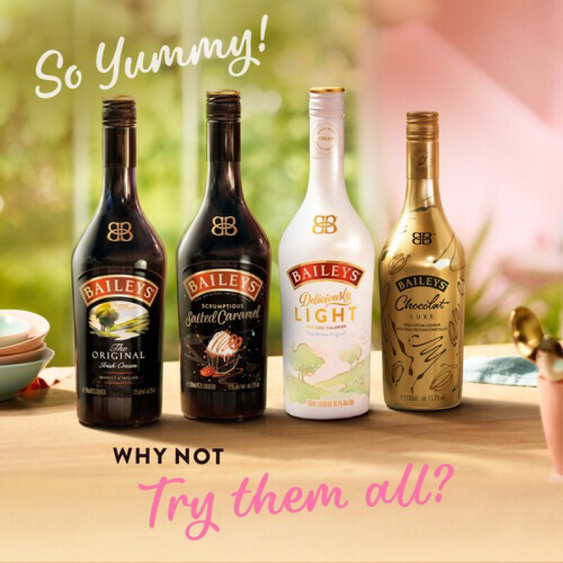 BAILEY SỮA/DÂU/MUỐI KEM 700ml