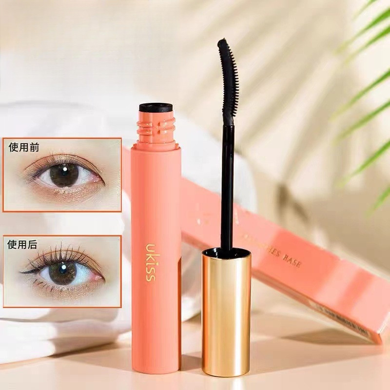 UKISS Eye Mascara UKISS Eye Mascara Áo mưa màu chống thấm nước lâu trôi không nhòe Mascara mắt mỏng 
