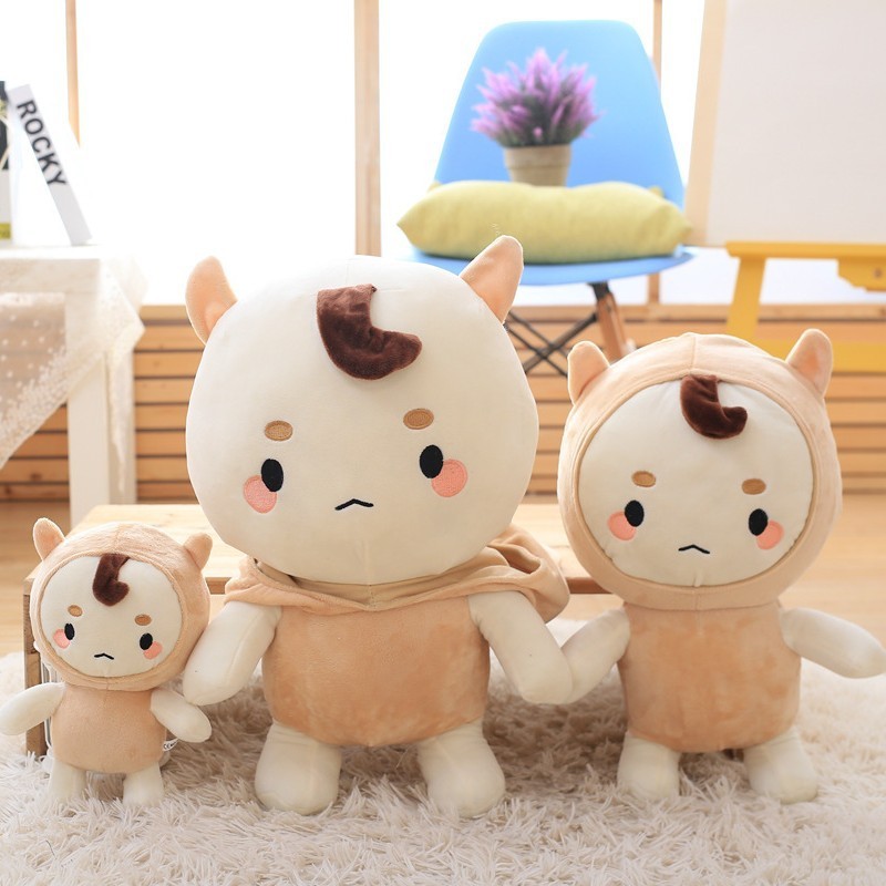 Sang Trọng Đồ Chơi Buckwheat Jun Búp Bê Ragdoll Đậu Đỏ Búp Bê Ragdoll Cô Gái Trẻ Em Quà Tặng Sinh Nh