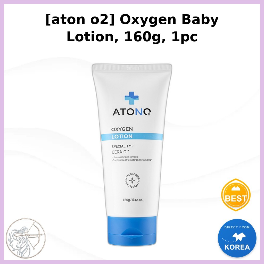 K-Kids [aton o2] Sữa dưỡng trẻ em oxy, 160g, 1pc / Sữa dưỡng trẻ em Hàn Quốc / Độ ẩm hàng ngày / Chí