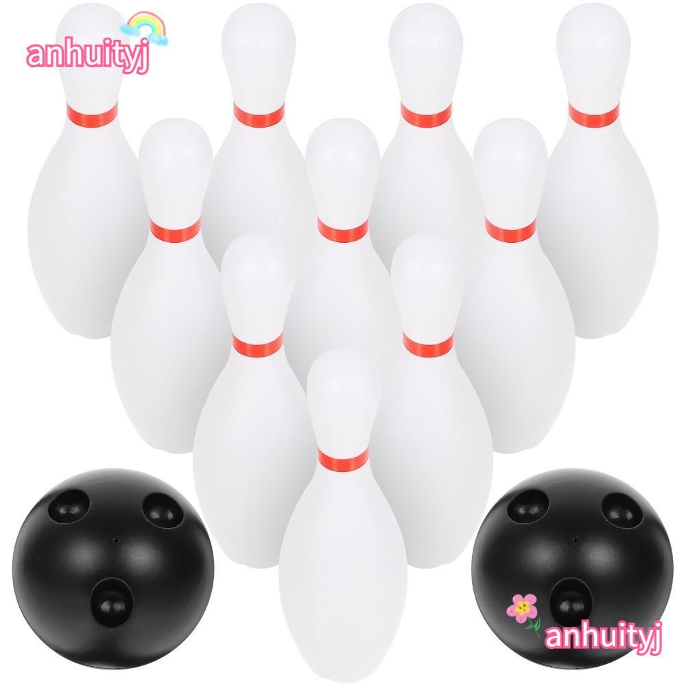 ANHUITYJ Bowling Games, Bộ đồ chơi bowling bằng nhựa vui nhộn, Đồ chơi bowling màu sắc cho trẻ em Bó