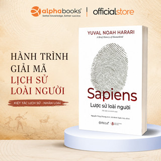 Sách - Sapiens Lược Sử Loài Người - Câu chuyện về văn minh nhân loại -Yuval Noah Harari