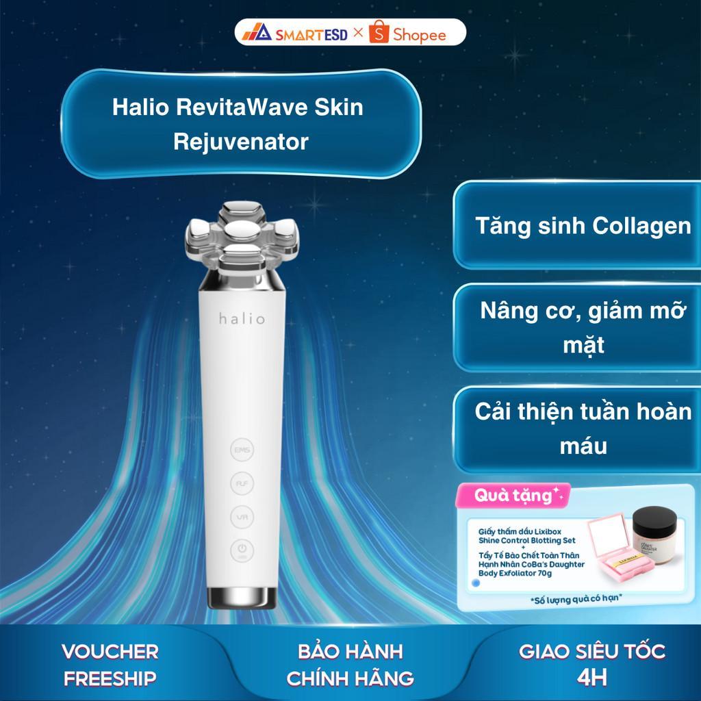 Máy nâng cơ, giảm mỡ mặt & trẻ hoá da kết hợp ánh sáng sinh học Halio RevitaWave Skin Rejuvenator