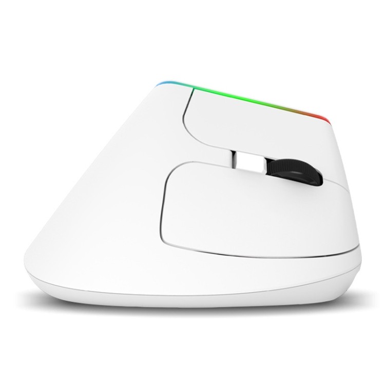 Chuột chế độ kép Bluetooth không dây dọc DELUX M618C 6 phím 1600 DPI RGB M618C (Trắng) / M618C (Đen)