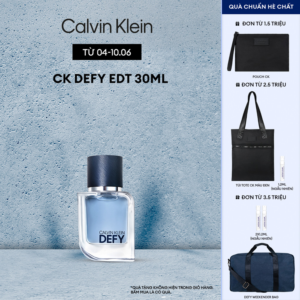 Nước Hoa Nam Calvin Klein Defy EDT 30ml