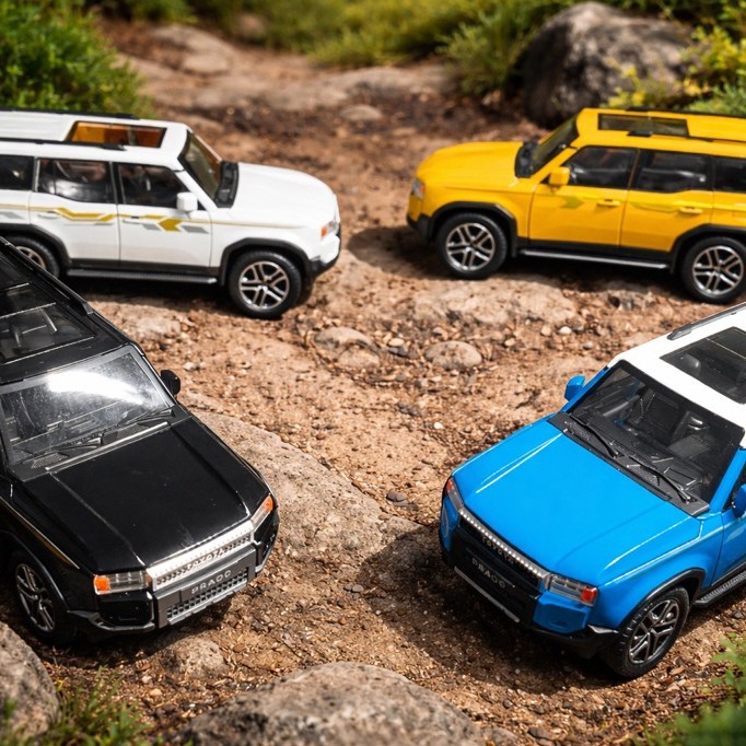 Mô hình xe Prado 1:24 MSZ cao cấp – SUV hợp kim, trưng bày & quà tặng xeoto