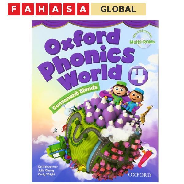 Sách ngoại văn: Oxford Phonics World 4: Student Book With MultiROM
